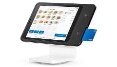 iPad on Square Stand