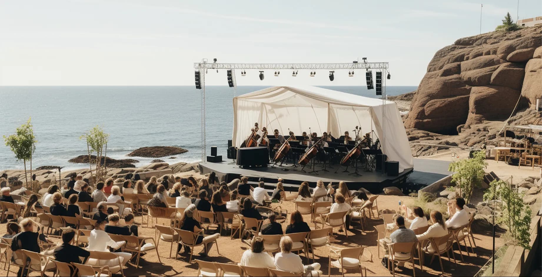 off-grid outdoor event